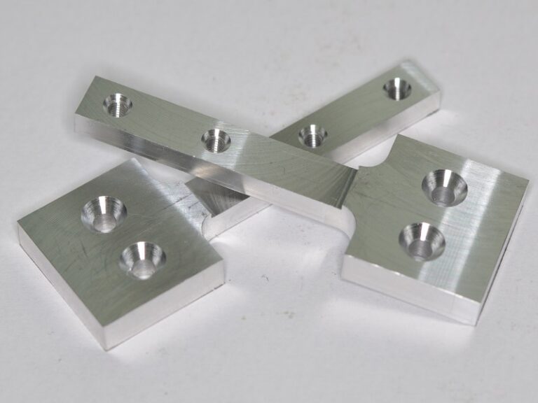 CNC milled aluminium part - Bluehipo CNC machining
