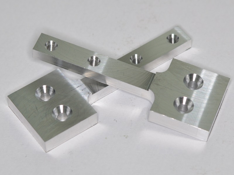 Aluminium milled part