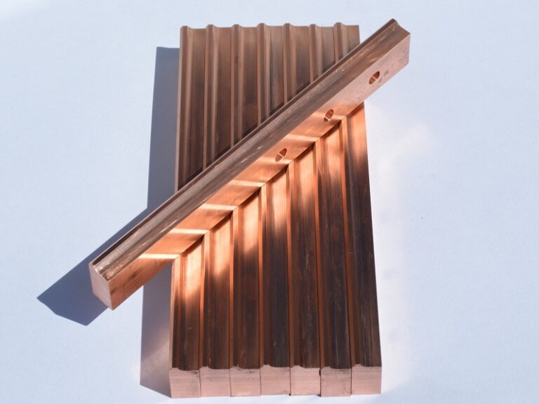 CNC milled copper part - Bluehipo CNC machining