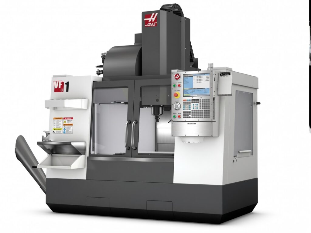 Centrum obróbcze HAAS VF-1 w hali Bluehipo