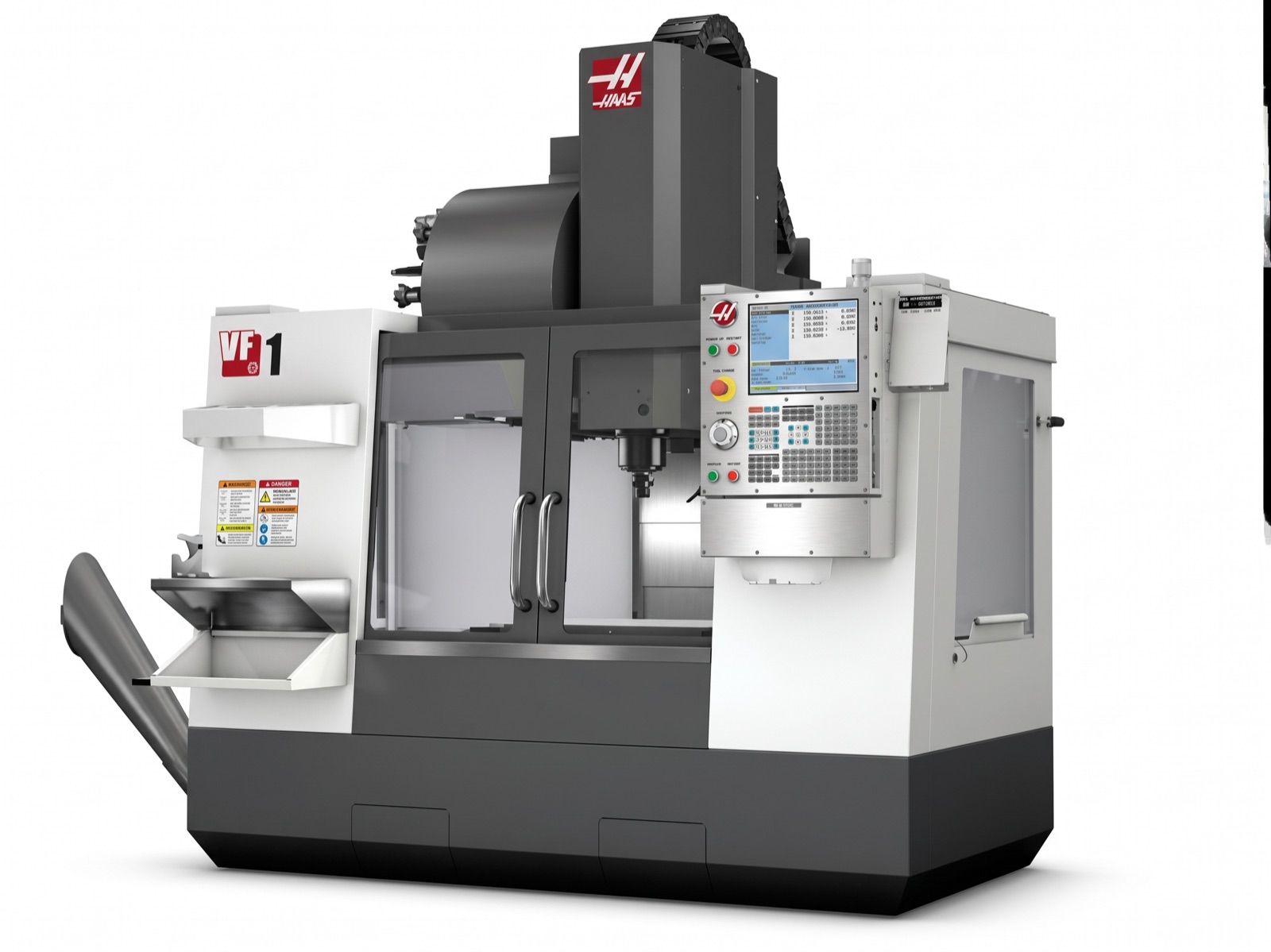 Centrum obróbcze HAAS VF-1 w hali Bluehipo