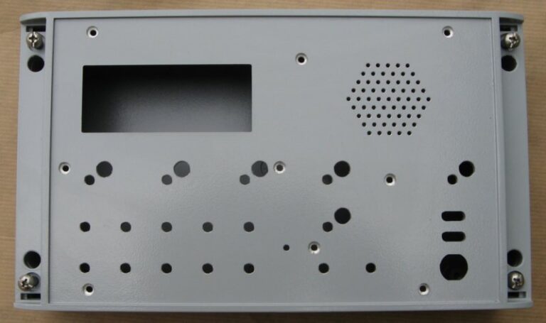 Aluminium enclosure - Bluehipo CNC machining